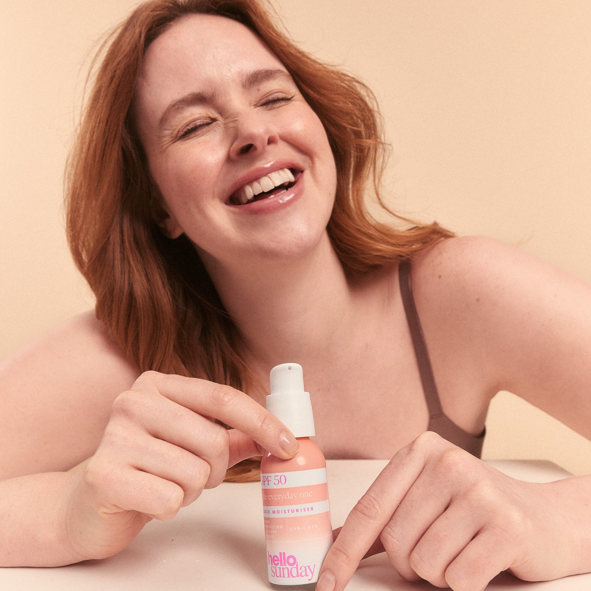THE EVERYDAY ONE FACE MOISTURISER SPF 50 WITH HYALURONIC ACID