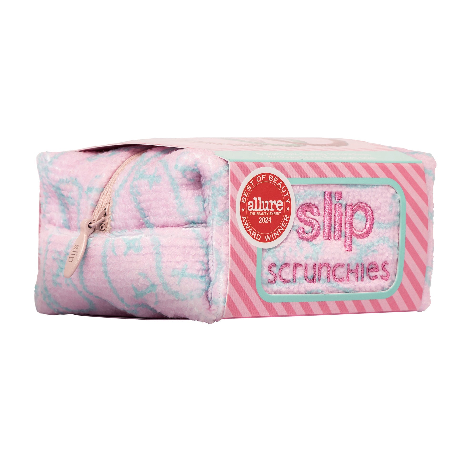 SKINNY SCRUNCHIES - SET OF 6  WITH POUCH HIGH TIDE