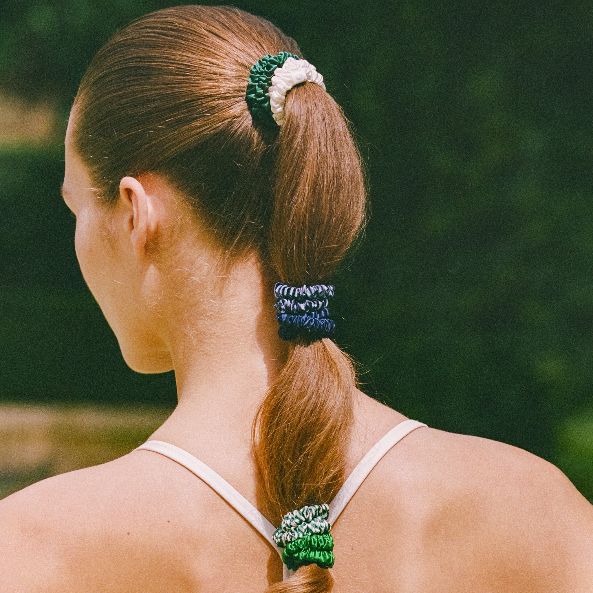 SKINNY SCRUNCHIES - SET OF 6 - HAIR ON POINT