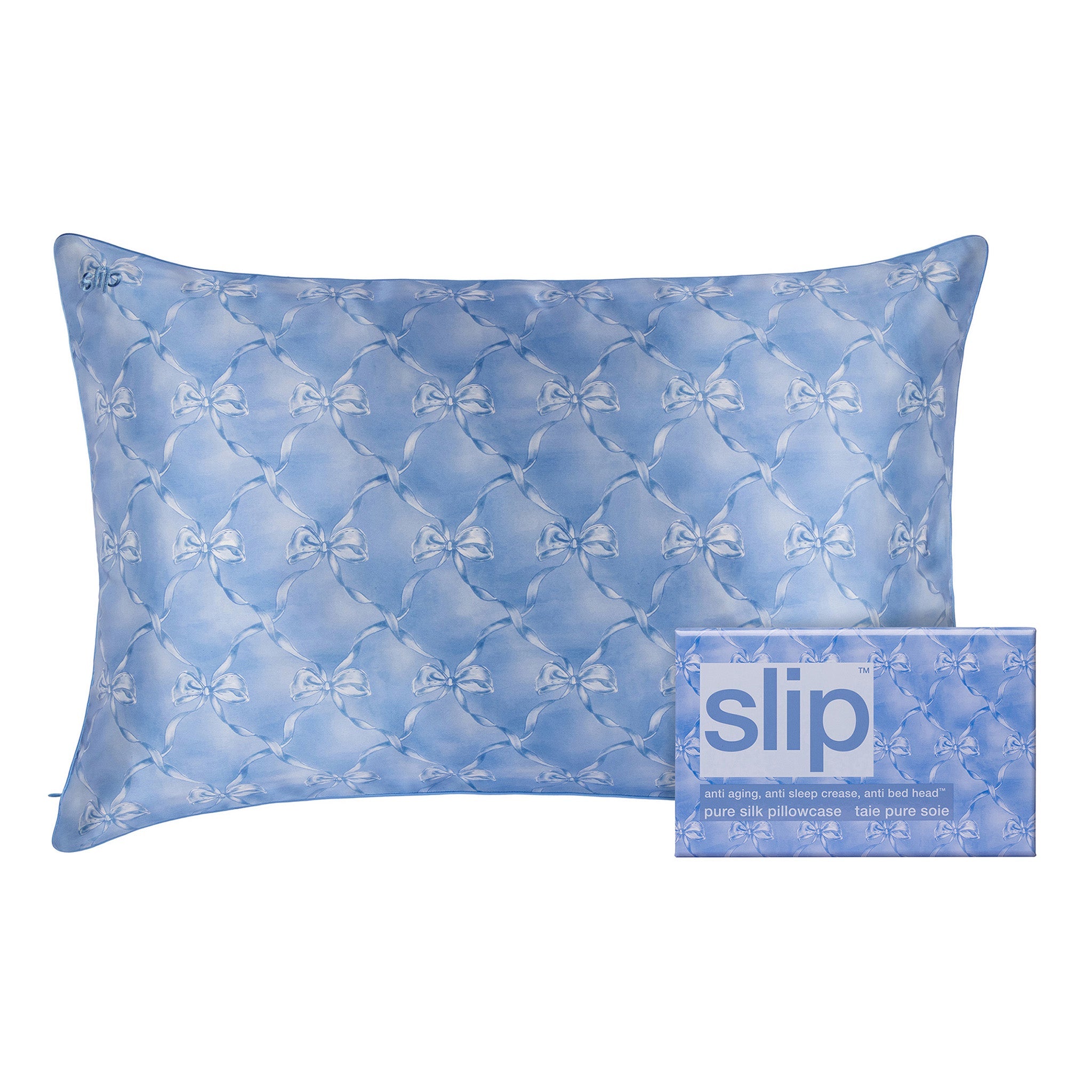 QUEEN ZIPPERED PILLOWCASE - BLUEBELLE