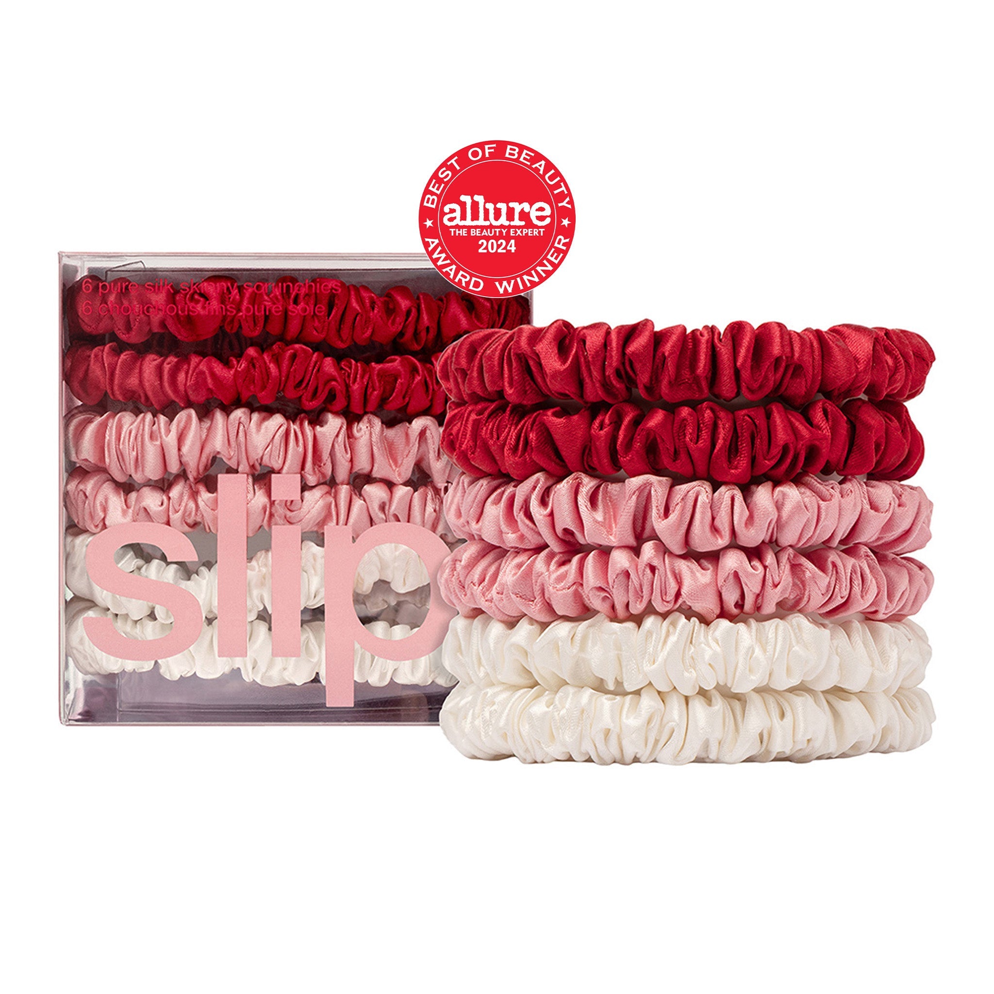 SKINNY SCRUNCHIES SET OF 6 - SWEETIE
