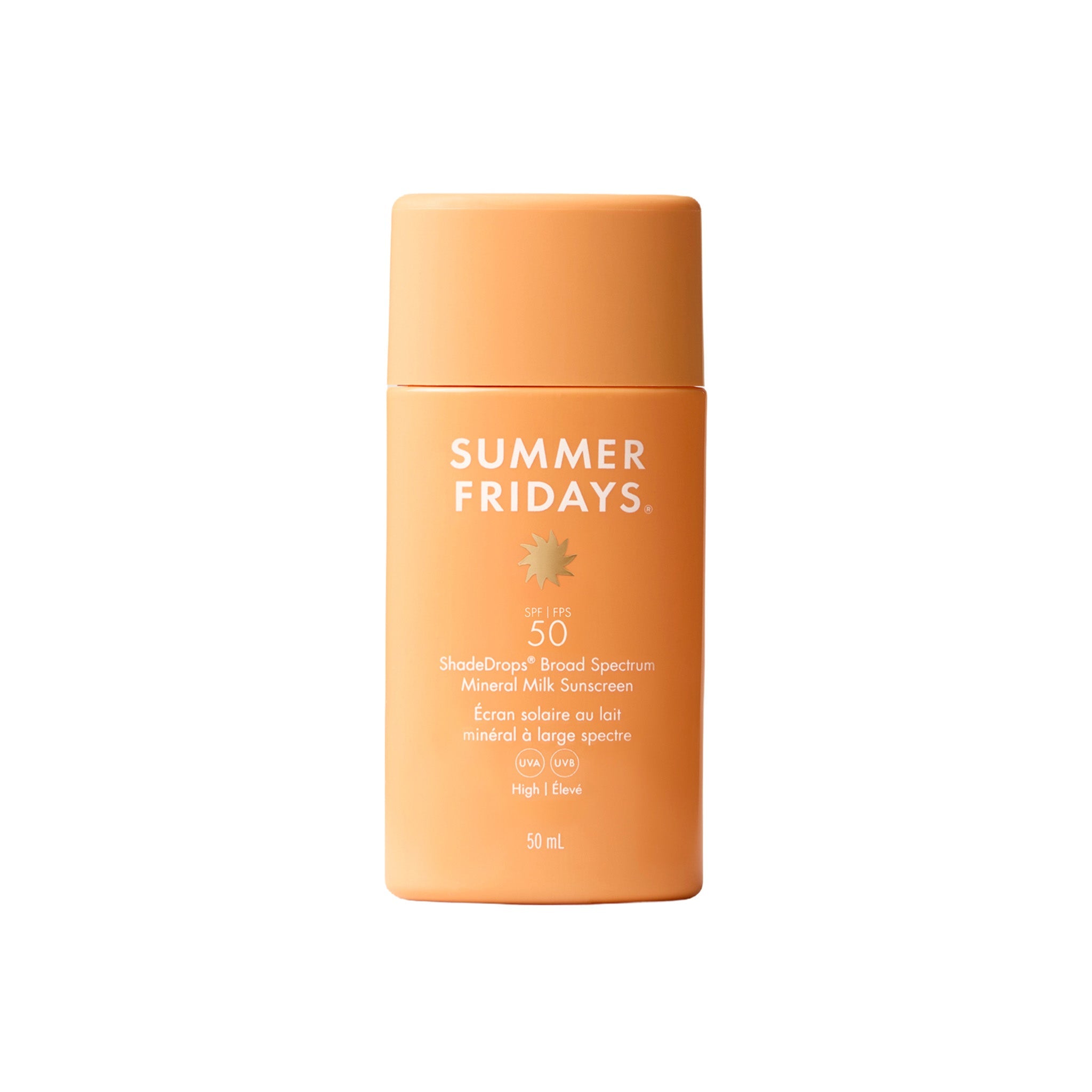 SHADEDROPS BROAD SPECTRUM SPF 50 MINERAL MILK SUNSCREEN